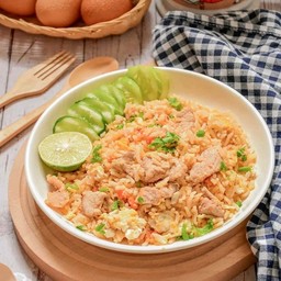 ข้าวผัดไข่หมูหมัก