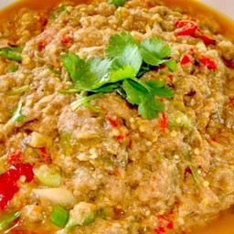 ป่น ปลาดุก+ไข่ปลาดุก แซ่บๆ