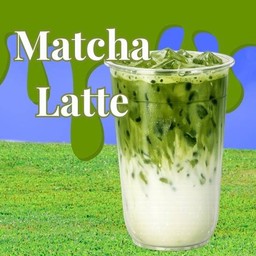 มัทฉะลาเต้ (โทนถั่ว)