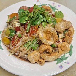 ตำโคตรมั่วขนมจีน