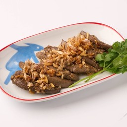 ตับผัดกระเทียม