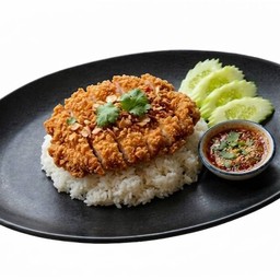 ข้าวไก่ทอด