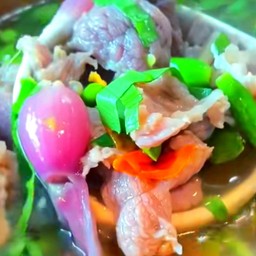 ต้มแซ่บน้ำใสหมูนุ่ม