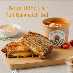 Soup (12oz.) & Full Sandwich Set