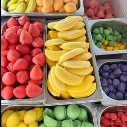 Fruity pop คละรสคละไซส์รวม 9ชิ้น