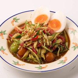 ตำแตง ไข่ต้มยางมะตูม (LS)