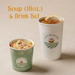Soup (16oz.) & Drink Set