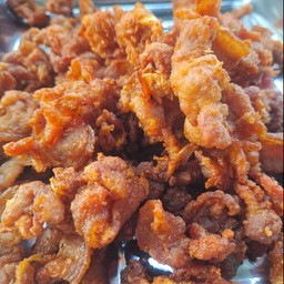 หมูทอด ติดมัน
