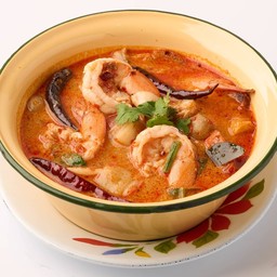 ต้มยำกุ้งมะพร้าวอ่อนน้ำข้น