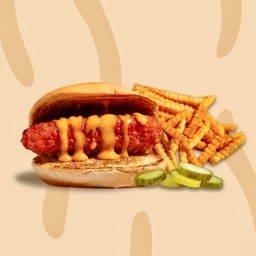 QUEENS HOT MOZZ SLIDER W/ FRIES