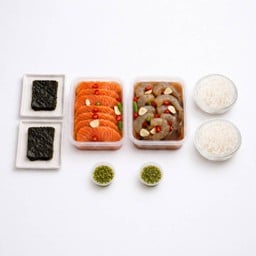 [เซตอิ่มx2]  แซลมอนดอง + กุ้งดอง น้ำดองเกาหลี