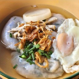 ก๋วยเตี๋ยวปากหม้อ+ไข่