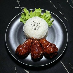 ข้าวไก่เกาหลี