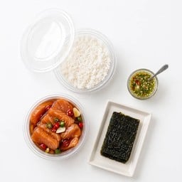 [เซตอิ่มเดี่ยว] แซลมอนดอง น้ำดองเกาหลี