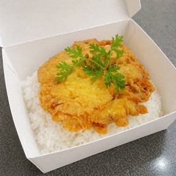 [อร่อยซ่ากับโค้ก] ข้าวไข่เจียว +  โค้ก ออริจินัล (กระป๋อง)
