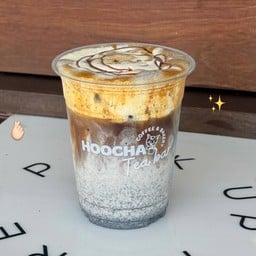 Salted Sesame Caramel Latte #ซอลเทตงาดำคาราเมล