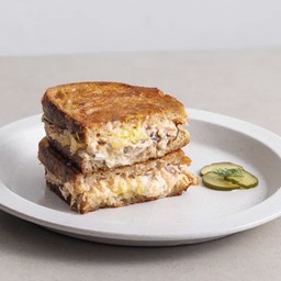 Salmon Confit Melt Toastie