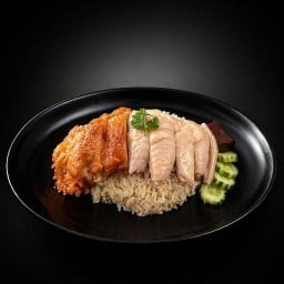 ข้าวมันไก่ตัวเหม่ย 多美鸡油饭 วัดยายร่ม