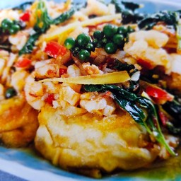 เนื้อปลาผัดฉ่า