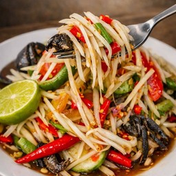 ส้มตำปูปลาร้า