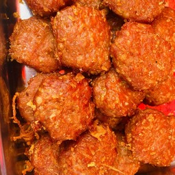 หมูกระเทียมวุ้นเส้น