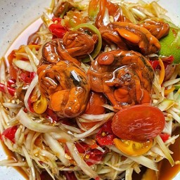 ตำปลาร้าหอยดอง