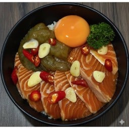 ข้าวหน้าทูโทน ไข่ดอง