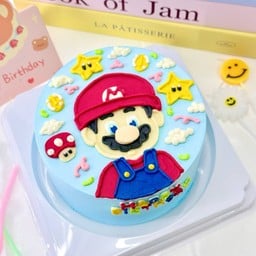 เค้ก Mario (ขนาด 0.5 ปอนด์)
