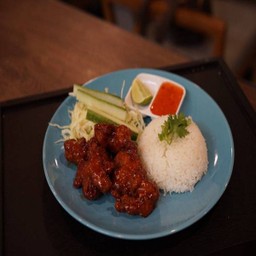 ข้าวไก่คาราเกะ