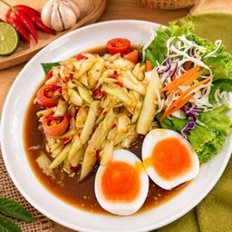 ตำแตงไข่ต้ม