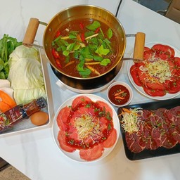 แจ่วฮ้อนชุดรวมเนื้อ