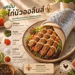 เคบับ ไก่นิวออลีนส์