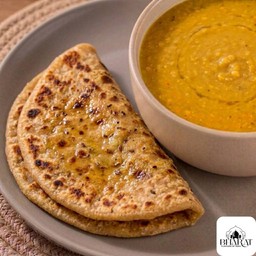 Dal Tadka + Aloo Paratha