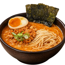 ราเมงซุปมิโสะ ไก่สไปซี่