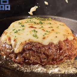 Hamburger steak cheese