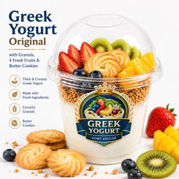 Honey Crunch Greek Yogurt Bowl