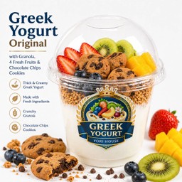 Yori Butter Cookie Crunch Greek Yogurt