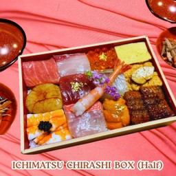 Ichimatsu Chirashi Box (Half)