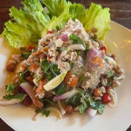 ยำวุ้นเส้นหมูสับ (โบราณ)