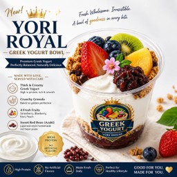 Yori Royal Greek Yogurt Bowl