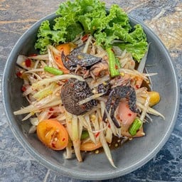 ส้มตำ ปูปลาร้า(น้ำปู๋)