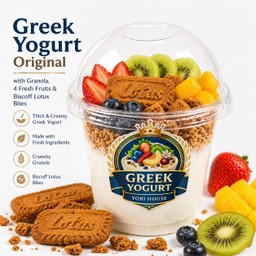 Yori Lotus Biscoff Crunch Greek Yogurt