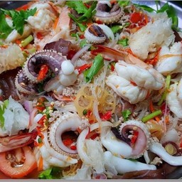 ยำวุ้นเส้นทะเล