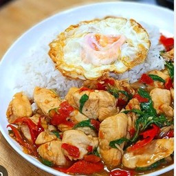 ข้าวกระเพราไก่
