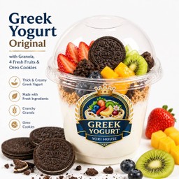 Yori Oreo Crunch Greek Yogurt