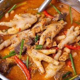 ขนมจีนน้ำยาป่า ปลาร้า