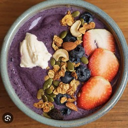 Smoothie bowl สมูตตี้โบล์