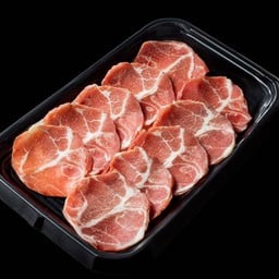 สันคอหมูสไลด์ (150 กรัม)