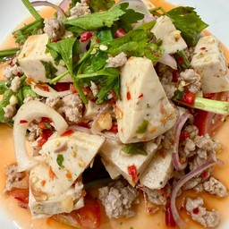 ยำหมูยอ + หมูสับ