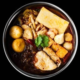 ซุปหมาล่าต้นตำรับ 麻辣原味锅底 (น้ำซุปสำหรับหม้อไฟ)(火锅)
